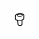 GM 84508583 Lock Knob Bezel
