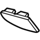 GM 85586256 Access Cover, Passenger Side GM 85586256 Access Cover, Passenger Side