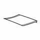 GM 84279162 Stripe Tape, White, Rear GM 84279162 Stripe Tape, White, Rear