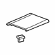 GM 84034245 Rear Sill Plate, Black, Passenger Side GM 84034245 Rear Sill Plate, Black, Passenger Side