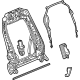 GM 85751810 Frame Assembly-Rear Seat Back