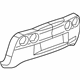 GM 15895252 Bumper Cover, Black, Rear