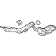 GM 42333372 Outer Support, Rear Passenger Side GM 42333372 Outer Support, Rear Passenger Side
