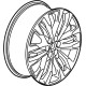 GM 85520392 Wheel, Alloy, Rear GM 85520392 Wheel, Alloy, Rear
