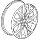 GM 84479320 Wheel, Alloy, Rear GM 84479320 Wheel, Alloy, Rear