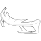 GM 84925599 Bumper Cover GM 84925599 Bumper Cover