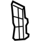 GM 95940403 Upper Rail Baffle GM 95940403 Upper Rail Baffle