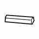 GM 10407149 Windshield Spacer GM 10407149 Windshield Spacer