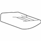 GM 84555793 Cushion Cover, Black GM 84555793 Cushion Cover, Black