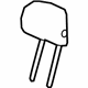 GM 84835331 Headrest, Jet Black GM 84835331 Headrest, Jet Black