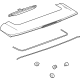 GM 42854878 Spoiler, Rear