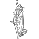 GM 84912792 Hinge Pillar Reinforcement, Outer Driver Side