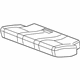 GM 89026574 Seat Cover