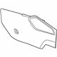 GM 84509838 Side Panel, Black, Driver Side GM 84509838 Side Panel, Black, Driver Side