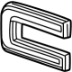 GM 84237678 Emblem, Radiator Grille & Ornamentation, Fuse Red GM 84237678 Emblem, Radiator Grille & Ornamentation, Fuse Red