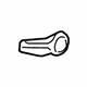 GM 22925440 Lever, Beige, Front GM 22925440 Lever, Beige, Front