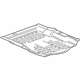 GM 42686713 Floor Cover, Black, Rear GM 42686713 Floor Cover, Black, Rear