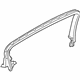 GM 84207753 Upper Molding, Rear Driver Side GM 84207753 Upper Molding, Rear Driver Side