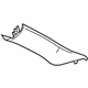GM 23369505 Windshield Pillar Trim, Black, Driver Side GM 23369505 Windshield Pillar Trim, Black, Driver Side
