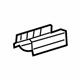 GM 22880219 Track Cover, Black, Front GM 22880219 Track Cover, Black, Front