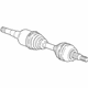 GM 84990736 Axle Assembly, Front Driver Side GM 84990736 Axle Assembly, Front Driver Side