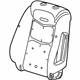 GM 84085982 Seat Back Pad, Front GM 84085982 Seat Back Pad, Front