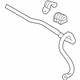 GM 42750576 Stabilizer Bar, Front GM 42750576 Stabilizer Bar, Front