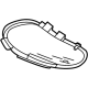 GM 26481678 Cover, Inside/Outside Rear View, Black, Lower GM 26481678 Cover, Inside/Outside Rear View, Black, Lower