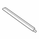 GM 22603110 Belt Weatherstrip, Front Outer Passenger Side