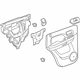 GM 20895888 Door Trim Panel, Titanium, Rear Driver Side GM 20895888 Door Trim Panel, Titanium, Rear Driver Side