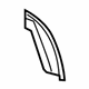 GM 20869978 Lower Extension, Rear Outer Driver Side