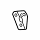 GM 20800140 Lift Cylinder Upper Bracket, Passenger Side GM 20800140 Lift Cylinder Upper Bracket, Passenger Side
