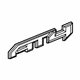 GM 84831809 Nameplate, Carbon GM 84831809 Nameplate, Carbon
