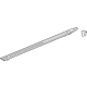 GM 84493660 Upper Molding, Black, Driver Side GM 84493660 Upper Molding, Black, Driver Side
