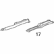 GM 22958808 Front Rail, Passenger Side GM 22958808 Front Rail, Passenger Side