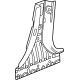 GM 86790199 Lower Pillar Reinforcement, Center Driver Side GM 86790199 Lower Pillar Reinforcement, Center Driver Side