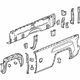 GM 84148907 Side Panel, Driver Side GM 84148907 Side Panel, Driver Side