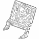 GM 84809263 Seat Back Frame, Rear GM 84809263 Seat Back Frame, Rear