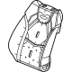 GM 87822073 Seat Back Pad, Front Driver Side GM 87822073 Seat Back Pad, Front Driver Side
