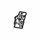 GM 95077866 Armrest Bracket GM 95077866 Armrest Bracket
