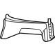 GM 85637689 Upper Trim, Front Driver Side GM 85637689 Upper Trim, Front Driver Side