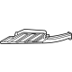GM 85660642 Filler Molding, Passenger Side GM 85660642 Filler Molding, Passenger Side