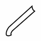 GM 15864089 Applique Panel Seal, Rear Passenger Side GM 15864089 Applique Panel Seal, Rear Passenger Side