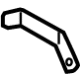 GM 84394578 Anchor Plate Bracket, Driver Side GM 84394578 Anchor Plate Bracket, Driver Side