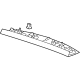 GM 95394650 Upper Gate Trim, Black GM 95394650 Upper Gate Trim, Black