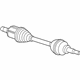 GM 42697361 Axle Assembly, Front Driver Side GM 42697361 Axle Assembly, Front Driver Side