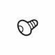 GM 10436655 Bumper Cover Grommet