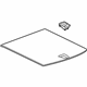 GM 84504406 Floor Mat, Gray GM 84504406 Floor Mat, Gray