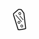 GM 23240219 Lift Cylinder Bracket, Rear Driver Side