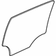 GM 42620050 Door Glass, Rear Driver Side GM 42620050 Door Glass, Rear Driver Side